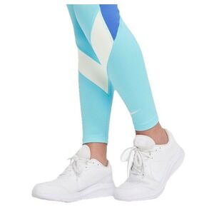 Nike Girls' Large Dry-Fit Tight Fit Mid-Rise Full-Length Training Leggings NWT‎